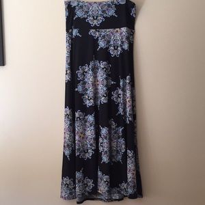 Lularoe Medallions maxi skirt M unicorn